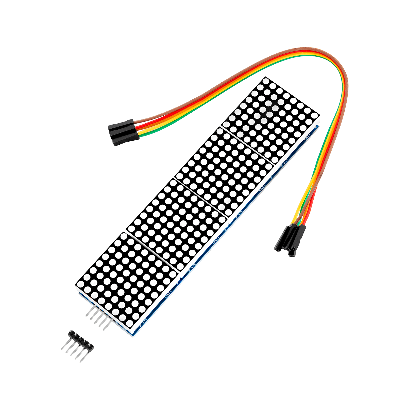 MAX7219 8x32 red LED dot matrix module