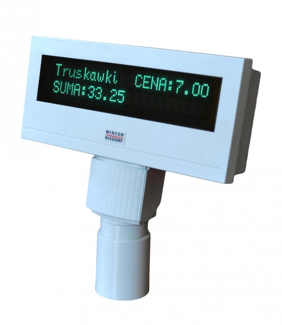 Wincor Nixdorf BA63 vacuum fluorescent customer display